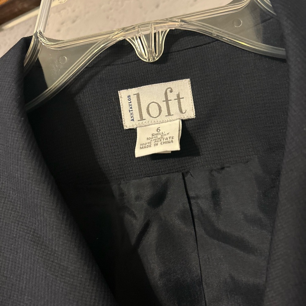 Loft womens Navy Blazer